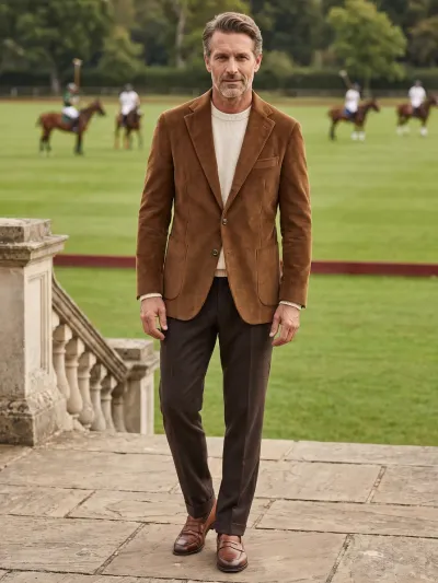 Brown Corduroy Blazer