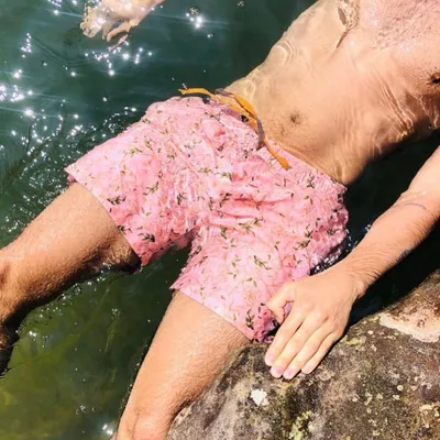PINK SWIMMING PANT