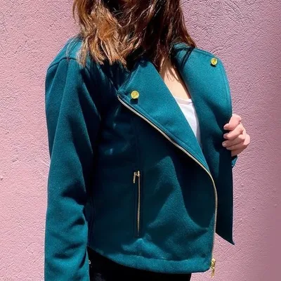 Motorcycle Green Jacket