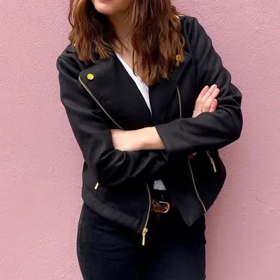 Motorcycle Black Jacket