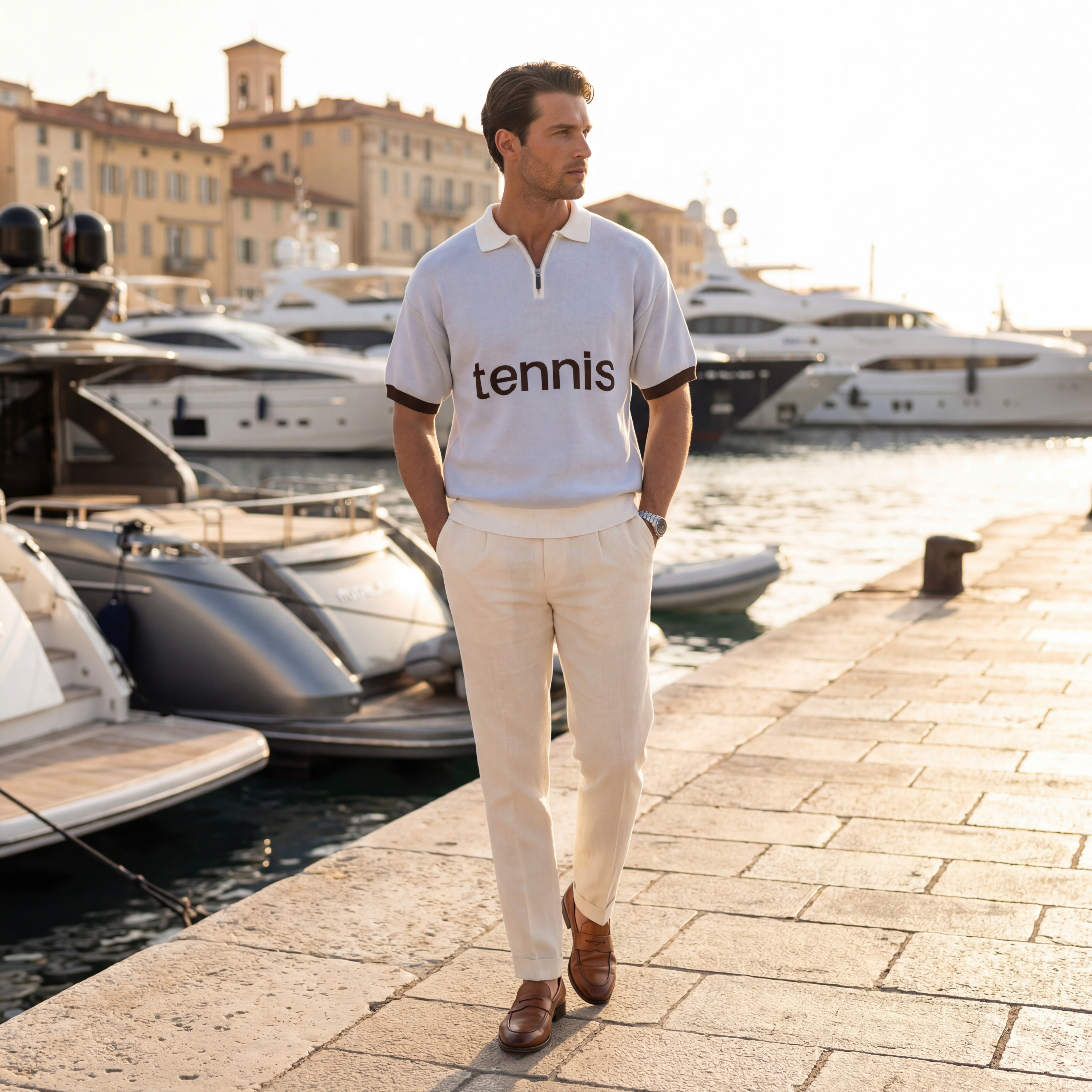 The Knit Tennis Polo