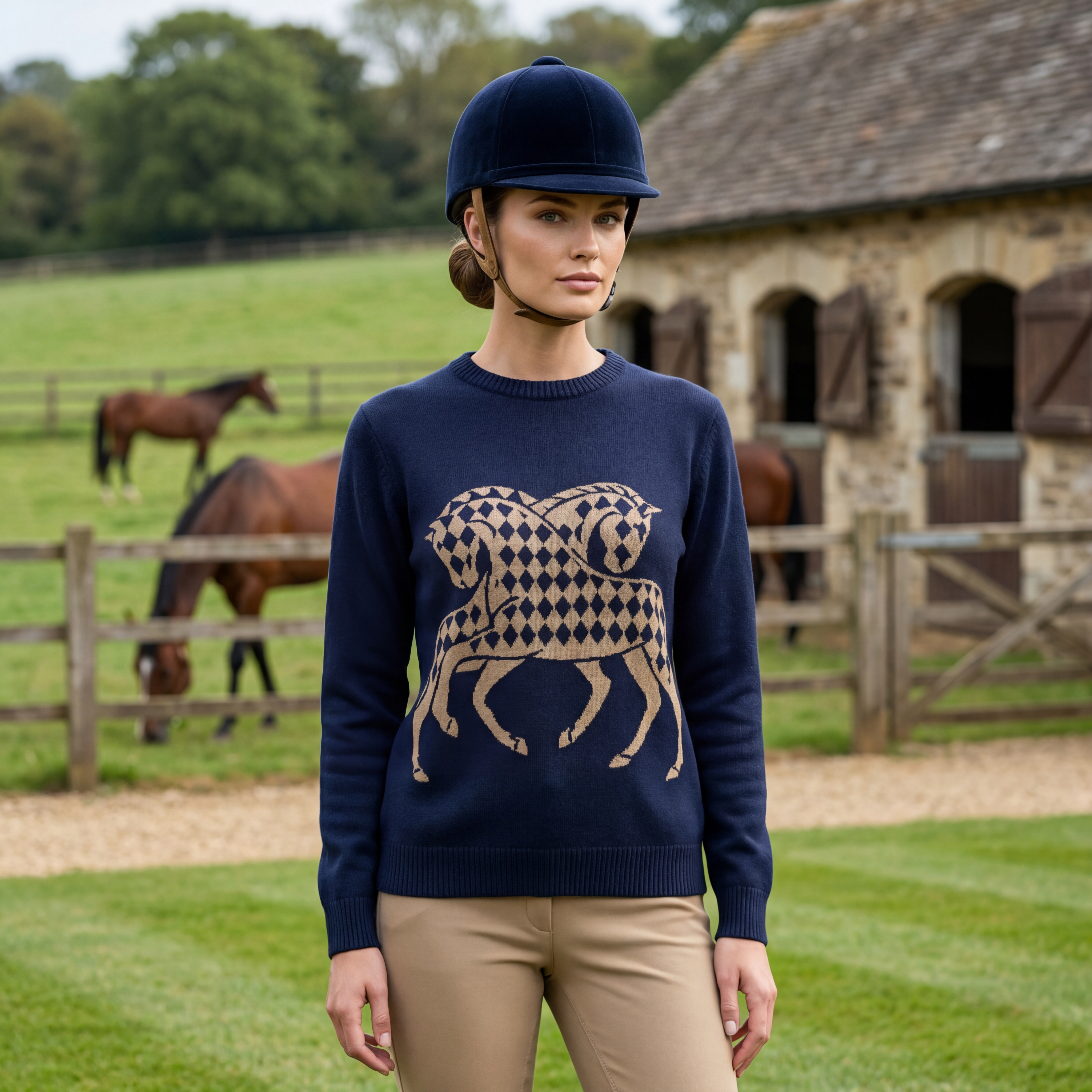 The Knit Cheval Crewneck