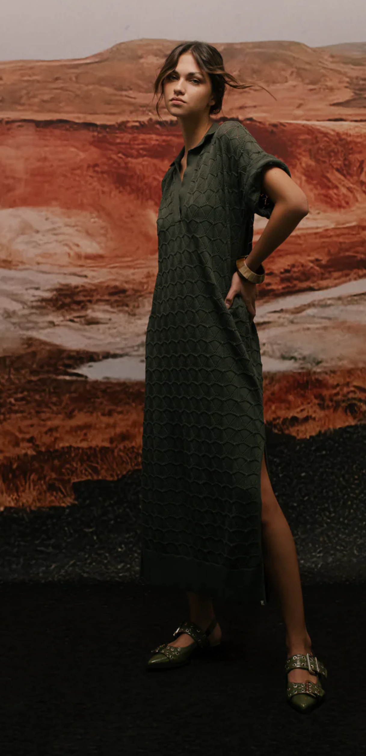 The Knit Long Dress