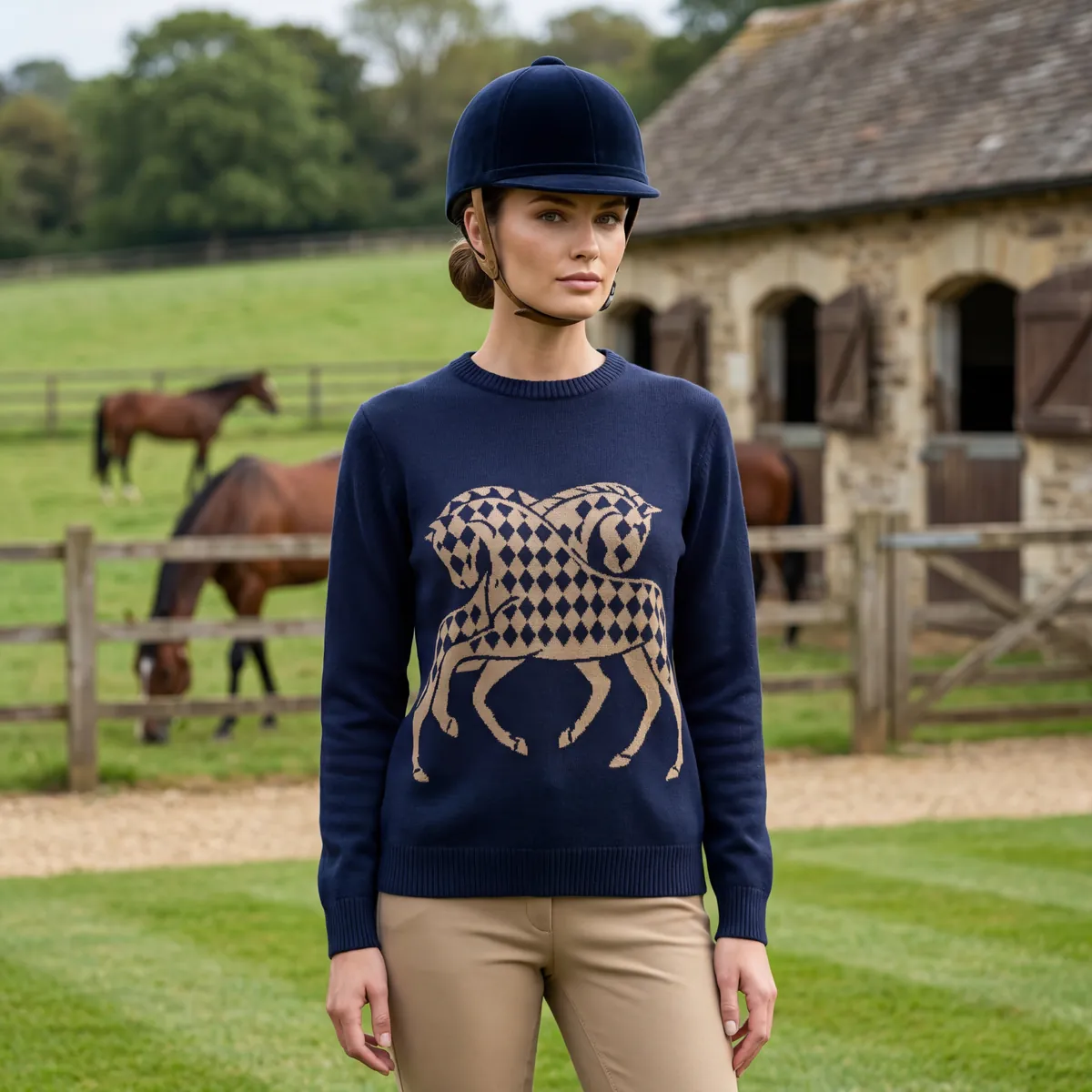 The Knit Cheval Crewneck