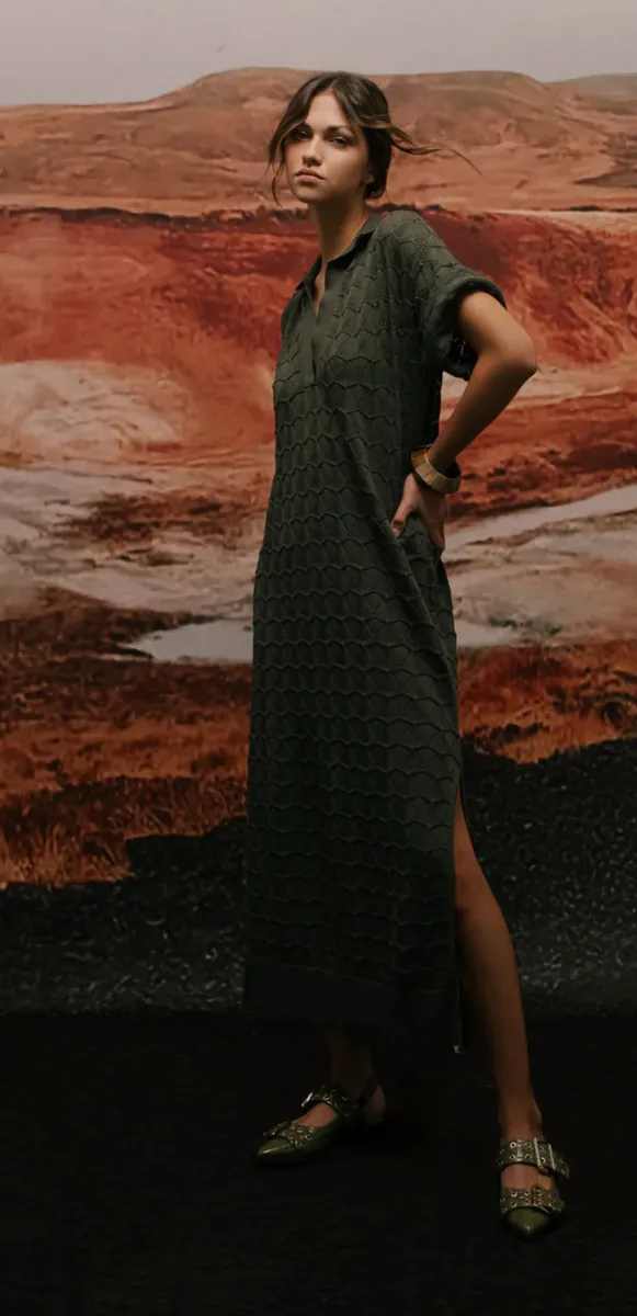 The Knit Long Dress